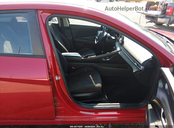 KMHLM4AG2MU195033 2021 HYUNDAI ELANTRA Red Вид салону спереду