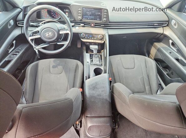 KMHLM4AG2NU361925 2022 HYUNDAI ELANTRA Red წინა პანელის ხედი