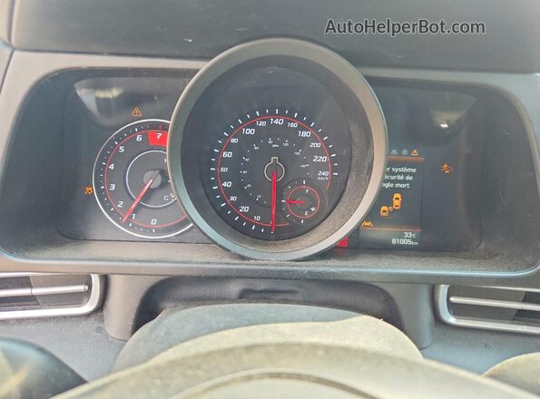 KMHLM4AG2PU482764 2023 HYUNDAI ELANTRA Gray Vista del cuadro de instrumentos