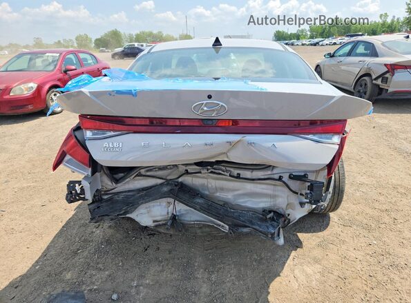 KMHLM4AG2PU482764 2023 HYUNDAI ELANTRA Gray Vista trasera