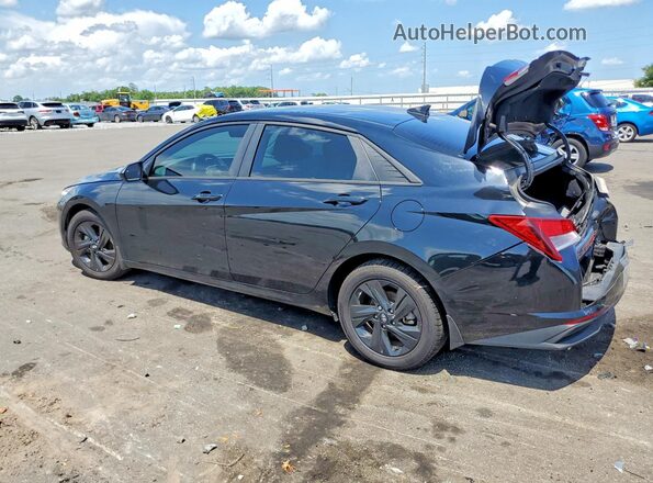 KMHLM4AG2PU503841 2023 HYUNDAI ELANTRA Черный Задняя левая четверть