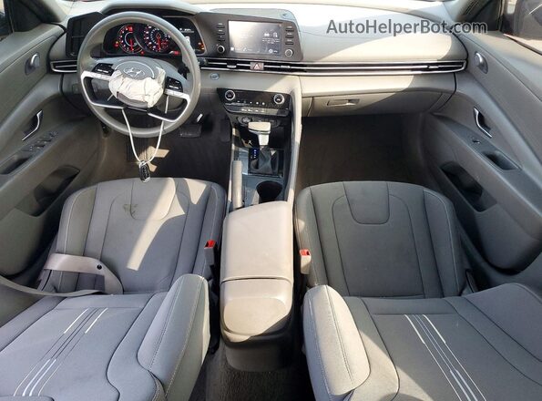 KMHLM4AG2PU546821 2023 HYUNDAI ELANTRA Black წინა პანელის ხედი