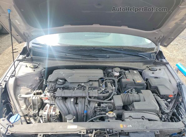KMHLM4AG2PU550075 2023 HYUNDAI ELANTRA Gray Widok wnętrza z tyłu