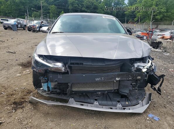 KMHLM4AG2PU550075 2023 HYUNDAI ELANTRA Gray Widok z przodu