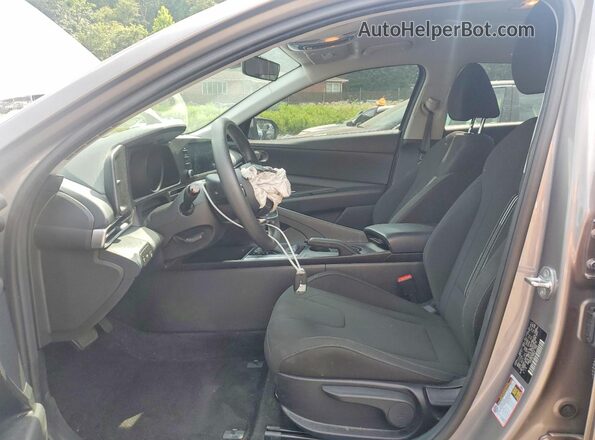 KMHLM4AG2PU550075 2023 HYUNDAI ELANTRA Gray Widok wnętrza z przodu