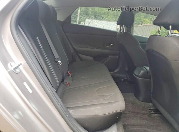 KMHLM4AG2PU550075 2023 HYUNDAI ELANTRA Gray Widok tylnych siedzeń