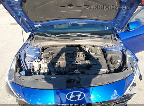 KMHLM4AG4PU374176 2023 HYUNDAI ELANTRA Blue Հետևի տեսք