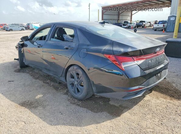 KMHLM4AG4PU410187 2023 HYUNDAI ELANTRA Black Հետևի ձախ