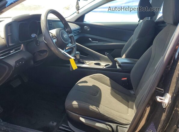 KMHLM4AG4PU410187 2023 HYUNDAI ELANTRA Black Սալոնի դիմացի տեսք