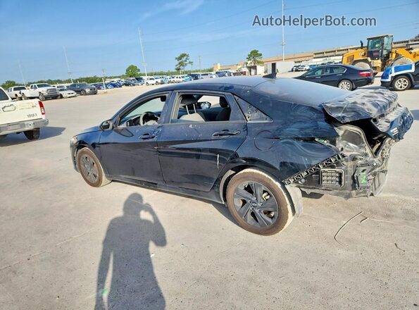 KMHLM4AG4PU537019 2023 HYUNDAI ELANTRA Black Trasero izquierdo