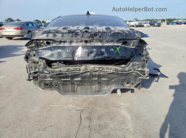KMHLM4AG4PU537019 2023 HYUNDAI ELANTRA Black Vista trasera