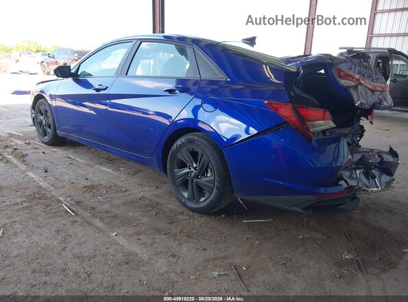 KMHLM4AG5PU435177 2023 HYUNDAI ELANTRA Blue Tył lewy