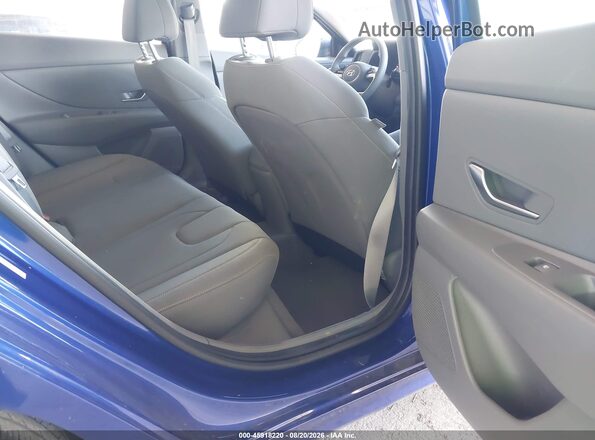KMHLM4AG5PU435177 2023 HYUNDAI ELANTRA Blue Widok naklejki z numerem VIN