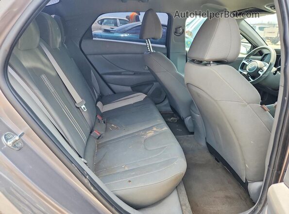KMHLM4AG6MU074635 2021 HYUNDAI ELANTRA Gray Հետևի նստատեղերի տեսք