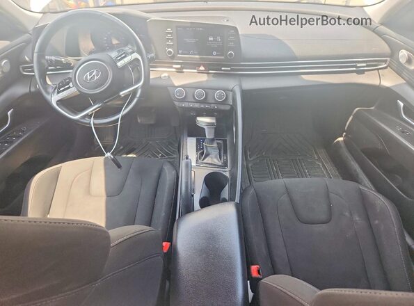 KMHLM4AG6MU085232 2021 HYUNDAI ELANTRA White Dashboard view