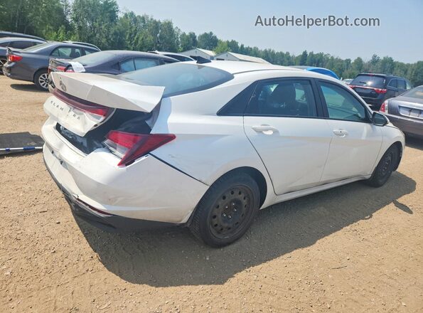 KMHLM4AG6MU085232 2021 HYUNDAI ELANTRA White Rear right
