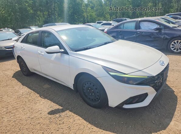 KMHLM4AG6MU085232 2021 HYUNDAI ELANTRA White Front right
