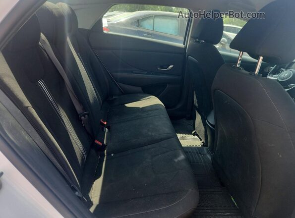 KMHLM4AG6MU085232 2021 HYUNDAI ELANTRA White Rear seats view