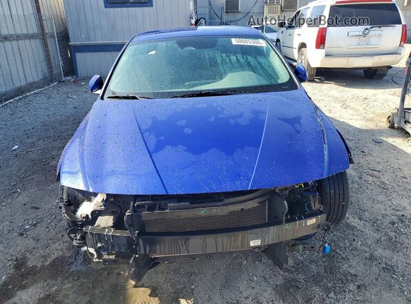 KMHLM4AG6MU199568 2021 HYUNDAI ELANTRA Blue Front view