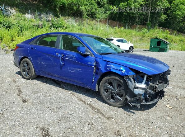 KMHLM4AG6PU441893 2023 HYUNDAI ELANTRA Blue Առջևի աջ