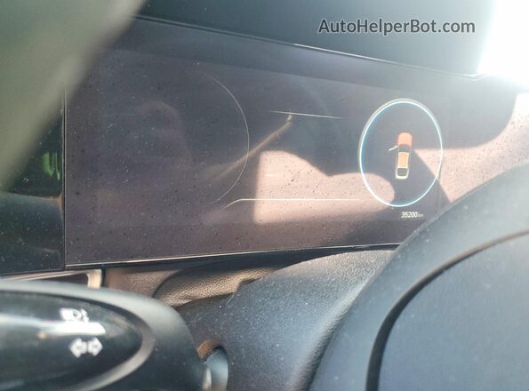 KMHLM4AG6PU529665 2023 HYUNDAI ELANTRA Черный Вид щитка приборов