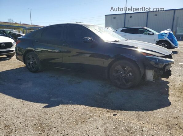 KMHLM4AG6PU530198 2023 HYUNDAI ELANTRA Black Delantero derecho