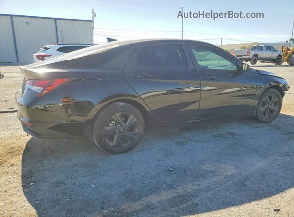 KMHLM4AG6PU530198 2023 HYUNDAI ELANTRA Black Trasero derecho