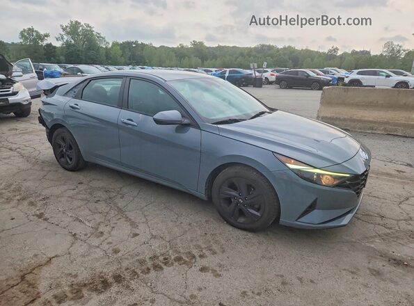 KMHLM4AG7MU182018 2021 HYUNDAI ELANTRA Серый Передняя правая четверть