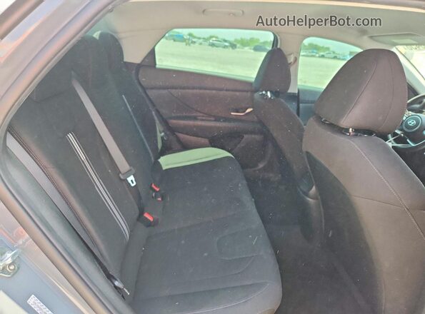 KMHLM4AG8MU140862 2021 HYUNDAI ELANTRA Gray Հետևի նստատեղերի տեսք