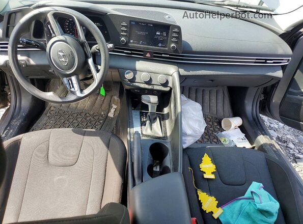 KMHLM4AG8PU389151 2023 HYUNDAI ELANTRA Gray წინა პანელის ხედი
