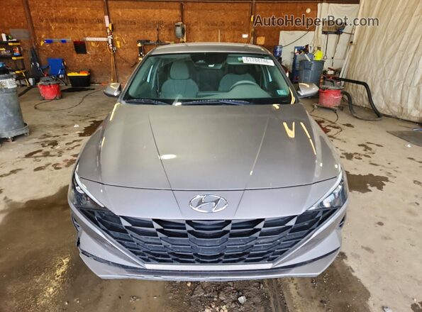 KMHLM4AG8PU415697 2023 HYUNDAI ELANTRA Серый Вид спереди