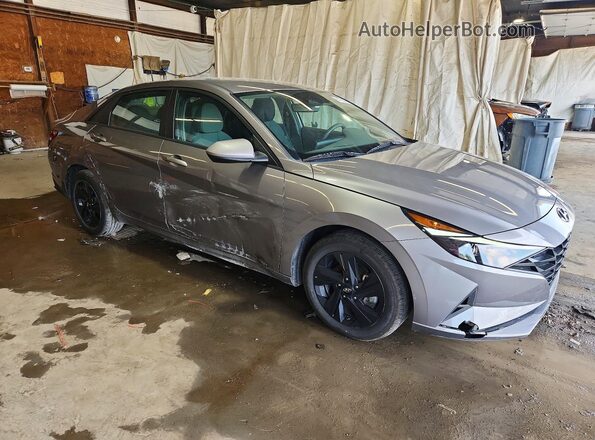 KMHLM4AG8PU415697 2023 HYUNDAI ELANTRA Серый Передняя правая четверть