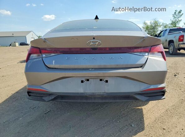 KMHLM4AG9PU506798 2023 HYUNDAI ELANTRA Серый Вид сзади