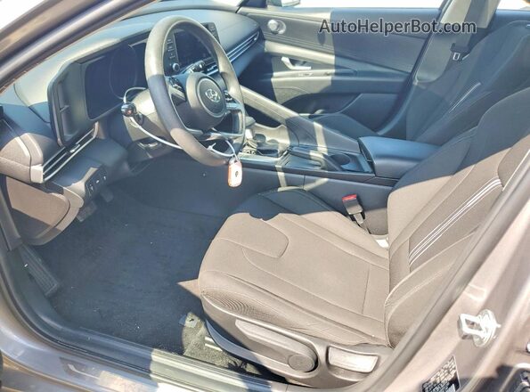 KMHLM4AG9PU511385 2023 HYUNDAI ELANTRA Gray წინა სალონის ხედი