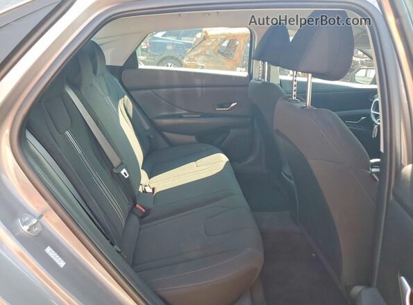 KMHLM4AG9PU511385 2023 HYUNDAI ELANTRA Gray უკანა სავარძლების ხედი
