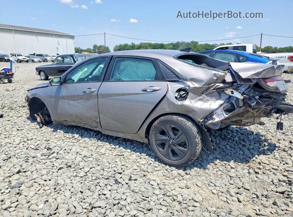 KMHLM4AGXMU115820 2021 HYUNDAI ELANTRA Gray Trasero izquierdo