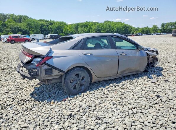 KMHLM4AGXMU115820 2021 HYUNDAI ELANTRA Gray Trasero derecho