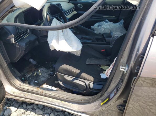 KMHLM4AGXMU115820 2021 HYUNDAI ELANTRA Gray Vista interior delantera