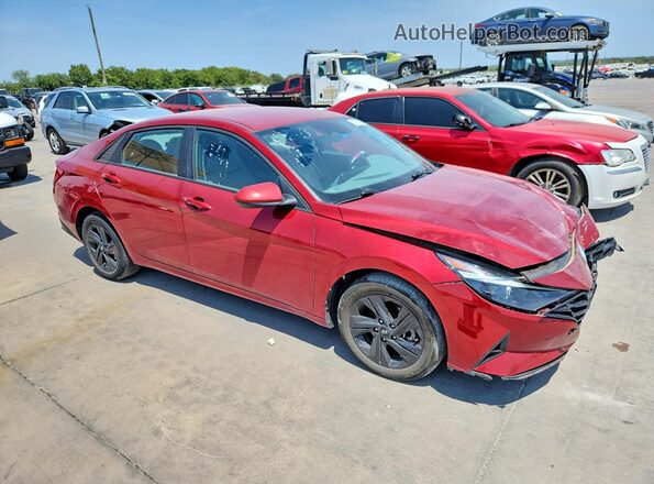 KMHLM4AGXPU563902 2023 HYUNDAI ELANTRA Red Передня права чверть