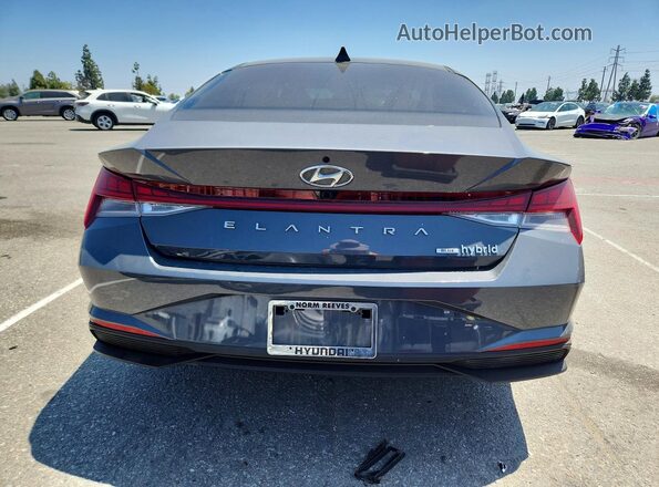 KMHLM4AJ0PU074601 2023 HYUNDAI ELANTRA Серый Вид сзади