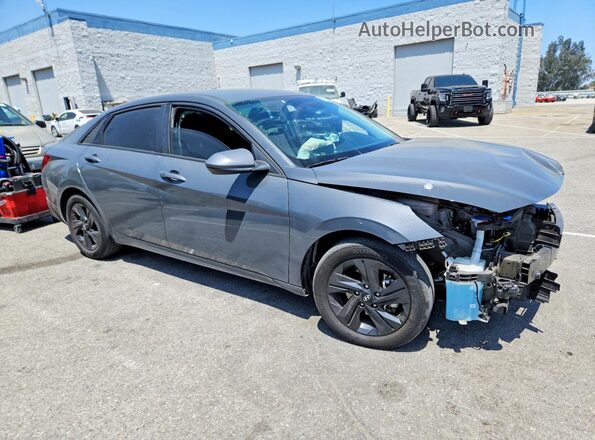 KMHLM4AJ0PU074601 2023 HYUNDAI ELANTRA Серый Передняя правая четверть