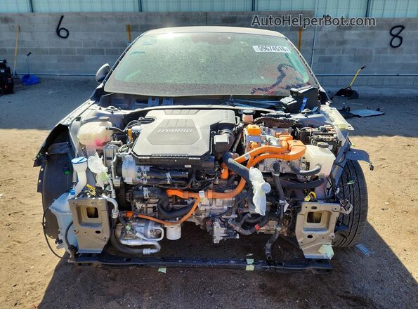 KMHLM4AJ2PU037873 2023 HYUNDAI ELANTRA Gray Widok z przodu