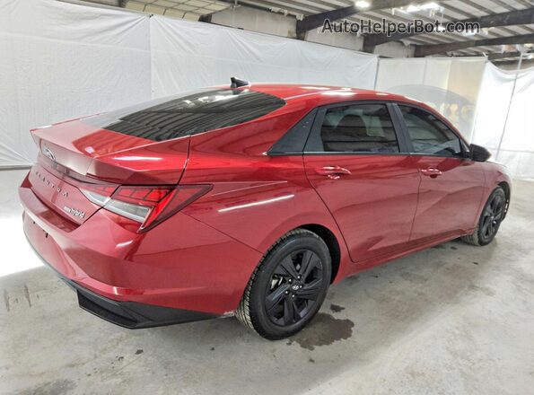 KMHLM4AJ2PU050705 2023 HYUNDAI ELANTRA Red Հետևի աջ