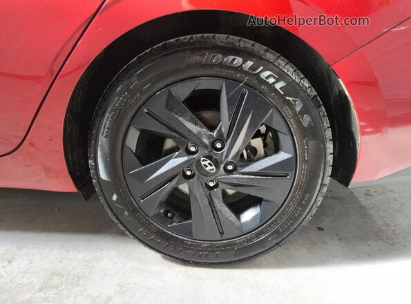 KMHLM4AJ2PU050705 2023 HYUNDAI ELANTRA Red 