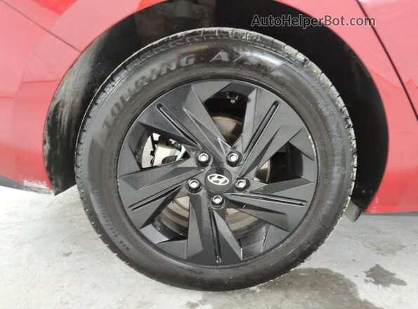 KMHLM4AJ2PU050705 2023 HYUNDAI ELANTRA Red 