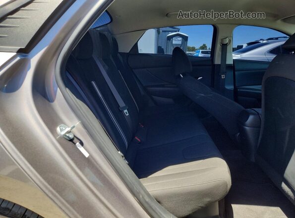 KMHLM4AJ2PU071487 2023 HYUNDAI ELANTRA Tan Հետևի նստատեղերի տեսք