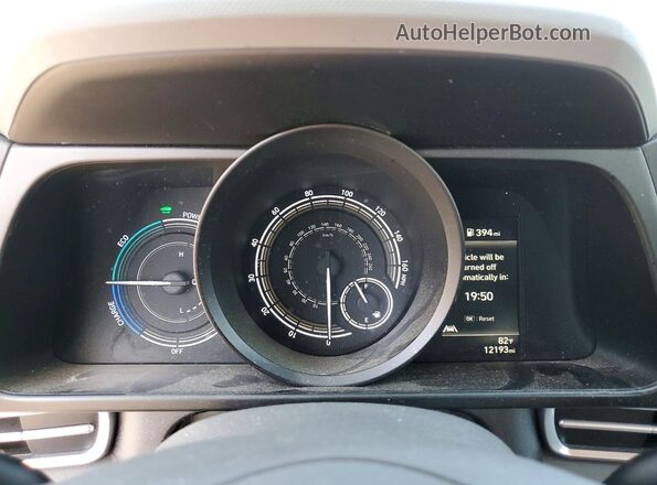 KMHLM4AJ3PU071997 2023 HYUNDAI ELANTRA Черный Вид щитка приборов