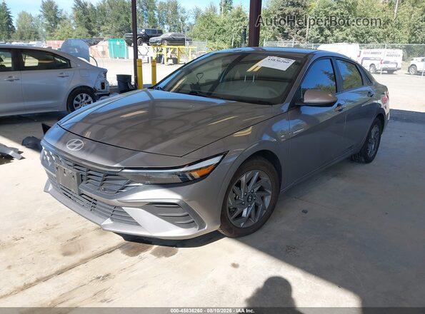 KMHLM4DG0RU664607 2024 HYUNDAI ELANTRA Gray Առջևի ձախ երեք քառորդ տեսարան