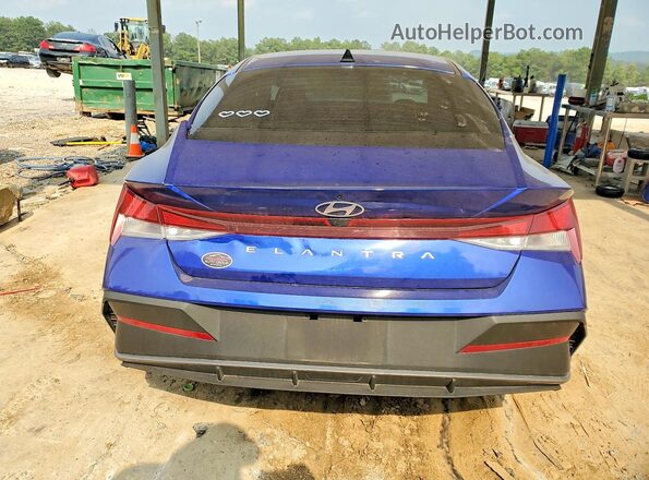 KMHLM4DG0RU809192 2024 HYUNDAI ELANTRA Blue Вид ззаду