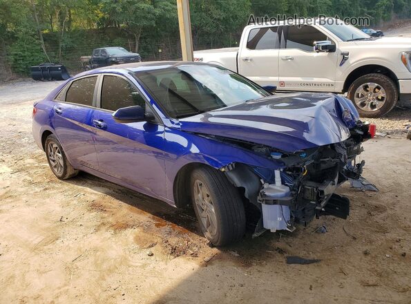 KMHLM4DG0RU809192 2024 HYUNDAI ELANTRA Blue Передня права чверть